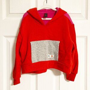Adidas x Lego Colorblock Cropped Hoodie Size M (5-6)
